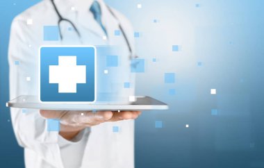 Doktor el holding dijital tablet