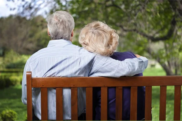 Happy senior couple — Stock Photo, Image