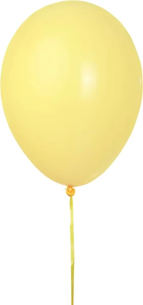 Palloncino giallo dell'aria — Foto Stock