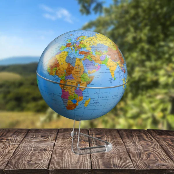 Globe of the earth planet — Stock Photo, Image