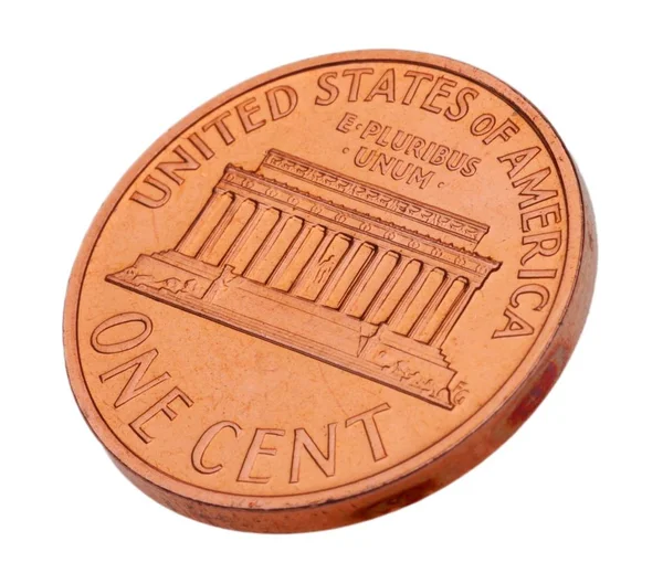 One cent coin — Stock Photo, Image