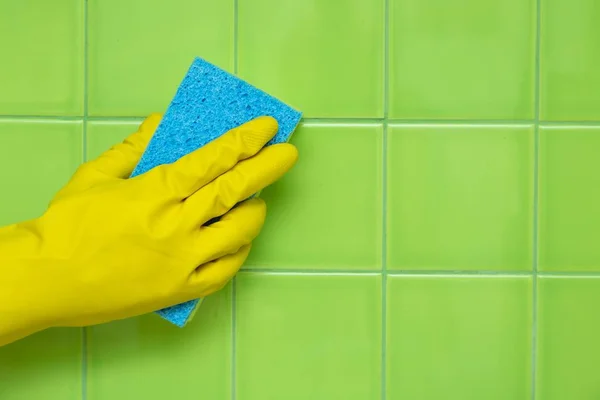 Azulejos de limpieza — Foto de Stock