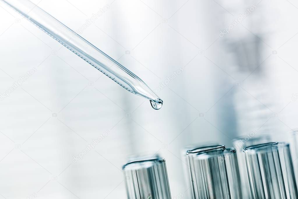 science laboratory test tubes 