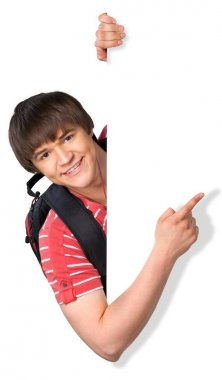 Öğrenci çocuk boş kartı ile