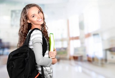 güzel kız öğrenci