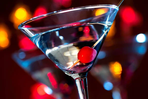 Martini koktél pohár — Stock Fotó