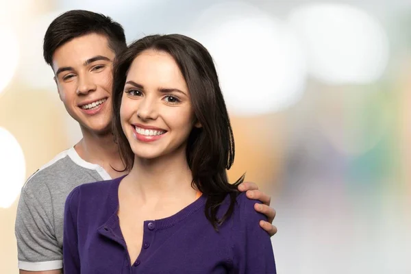 Young lovely couple — Stock Photo, Image