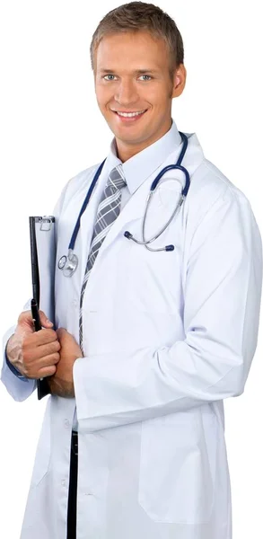 Young doctor with stethoscope — Stock Photo, Image