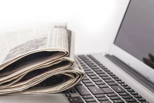 Textura de pano de fundo de jornal — Fotografia de Stock