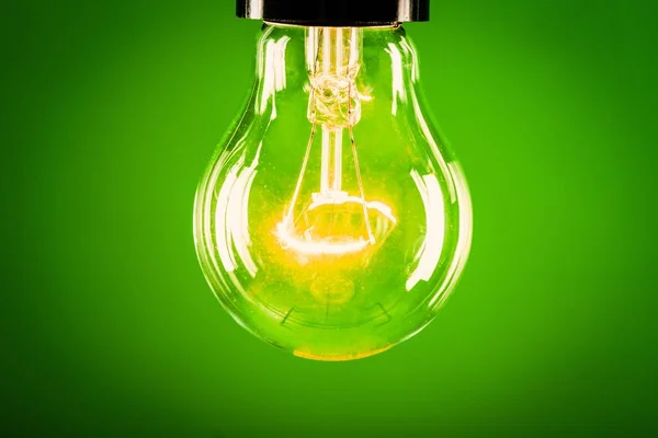 Izzó üveg lámpa — Stock Fotó