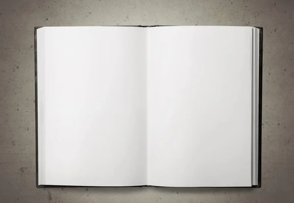 Libreta en blanco sobre fondo —  Fotos de Stock