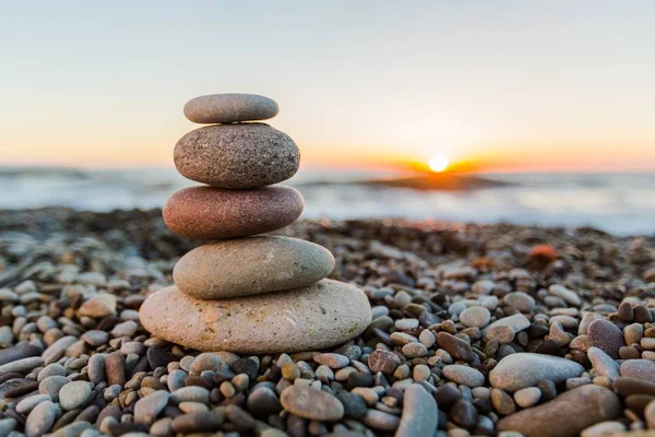 Zen bazalt taşı — Stok fotoğraf