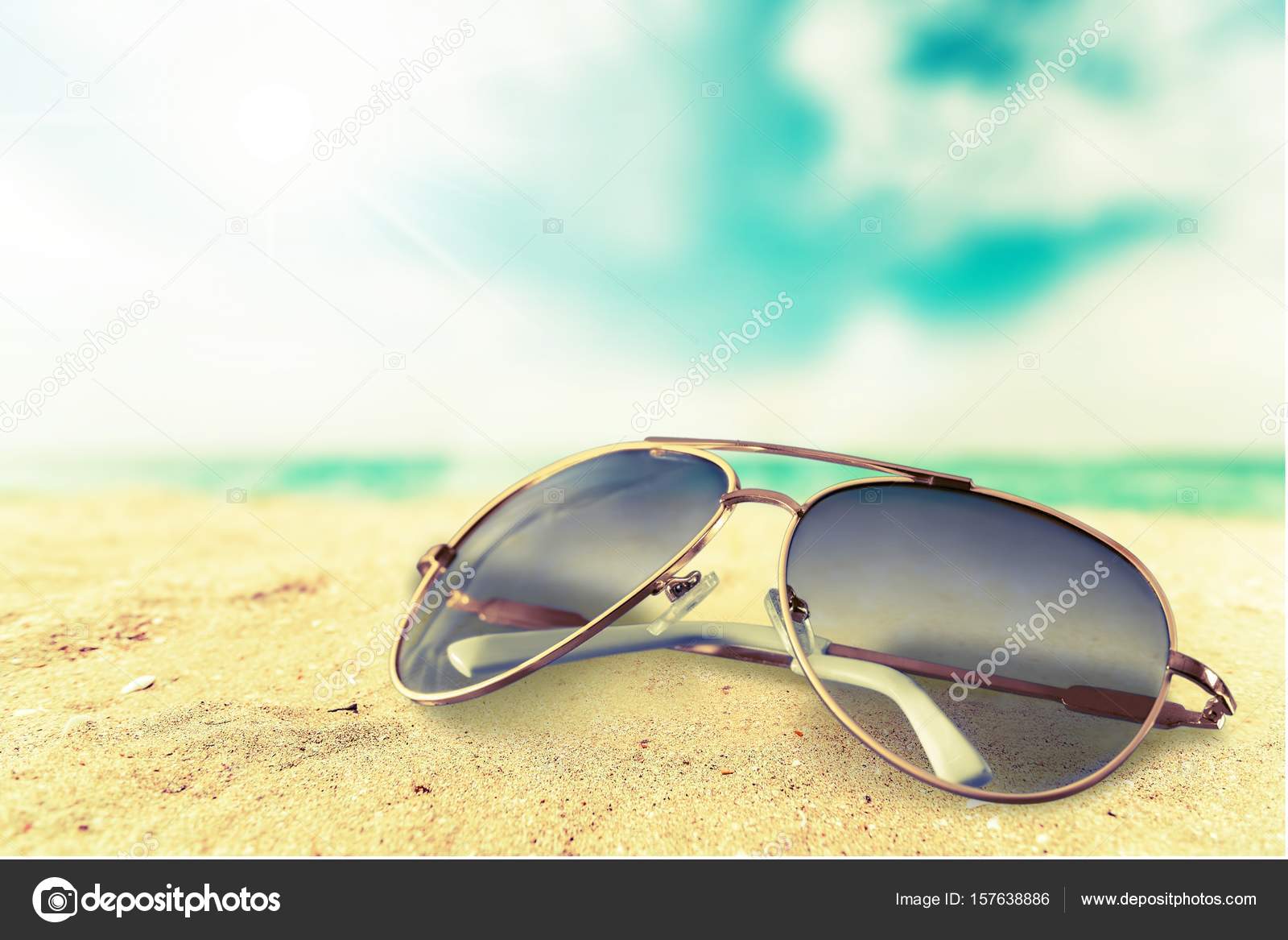 sandy beach sunglasses