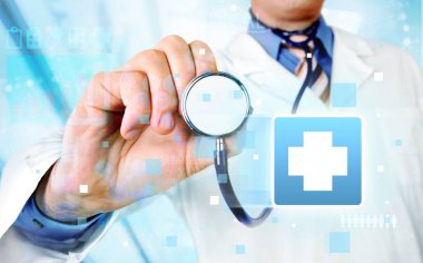 Doktor stetoskop Hastanesi ile