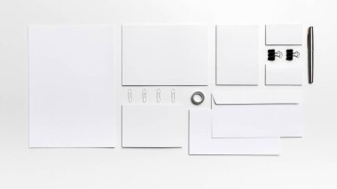 Boş kart, çarşaf ve zarflar