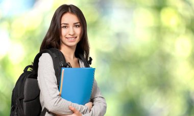 Not Defteri ile güzel bir kadın