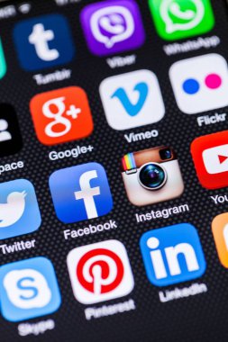 Modern dokunmatik ekran smartphone