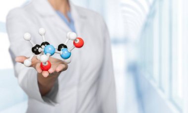  moleküler yapısı modeli