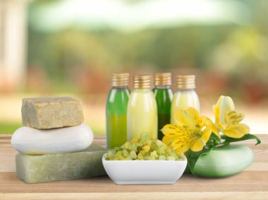 Sağlıklı spa konsept