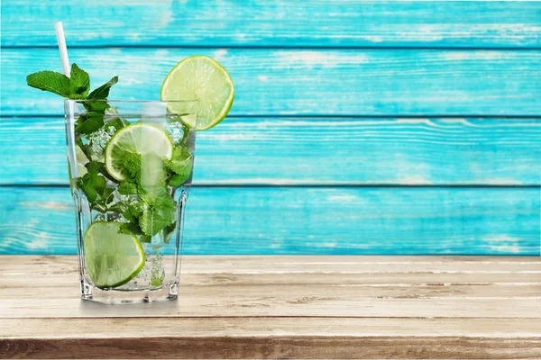 Delicious mojito glass — Stock Photo, Image