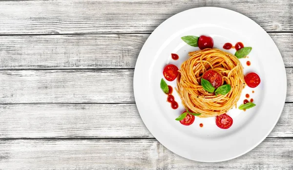 Delicioso macarrão italiano — Fotografia de Stock