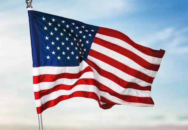 EUA bandeira fundo . — Fotografia de Stock