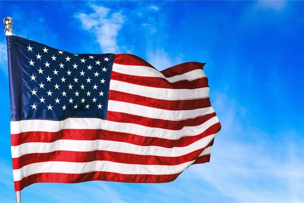 米国旗の背景. — ストック写真
