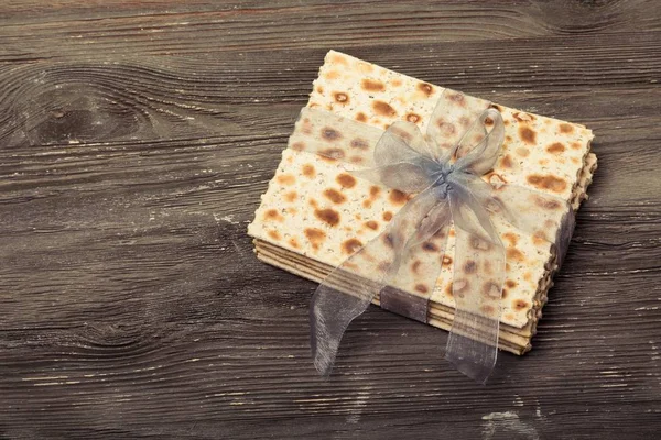 Matzah. Matzah pasqua ebraica — Foto Stock