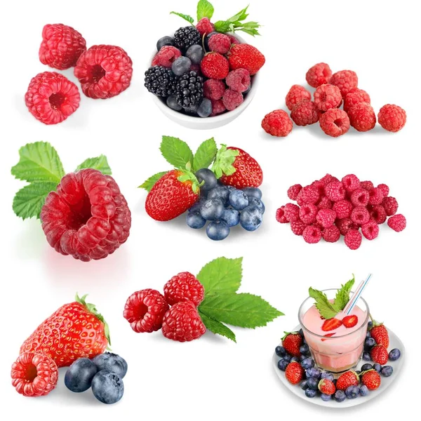 Set of ripe berries — Stock Photo, Image
