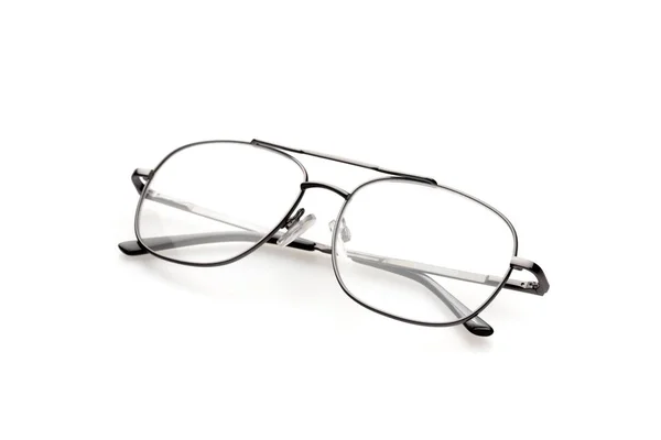 Винтажные прозрачные очки — стоковое фото