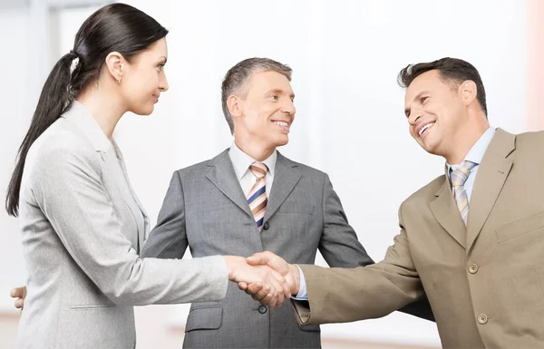 Handshake of business people — Stock Photo, Image