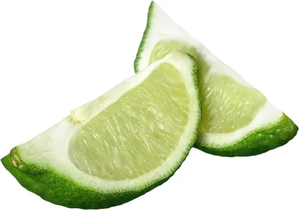Slices of fresh lime — Stock Photo, Image