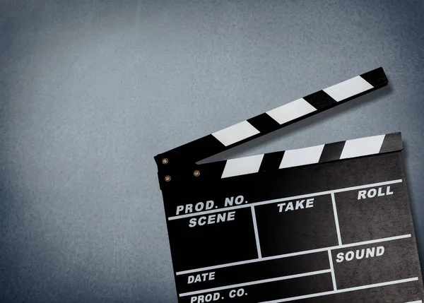 Movie clapper template — Stock Photo, Image