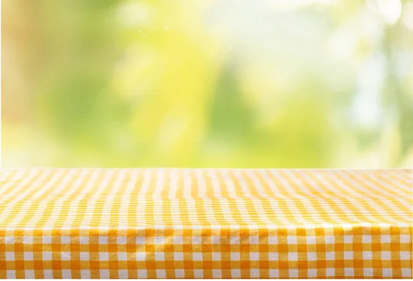 Orange cloth napkin — Stock Photo, Image