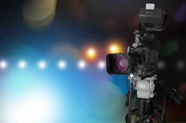 Professionele video camera — Stockfoto