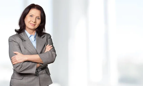 Portrait of a senior businesswoman — Stock Photo, Image