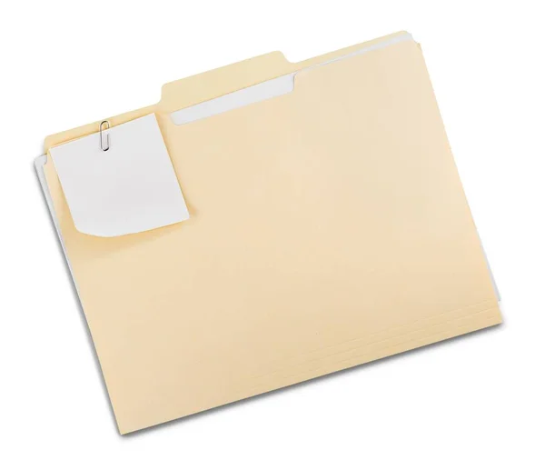 Жовтий файлу папки — стокове фото