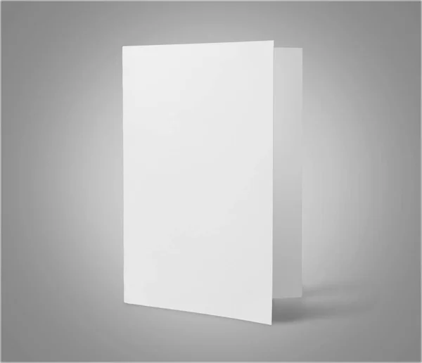 Λευκό λευκό κενό χαρτί — Φωτογραφία Αρχείου