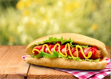 lezzetli sosisli hardal