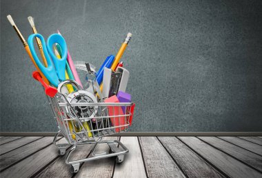 Okul Kırtasiye kompozisyon 