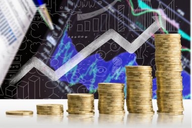 altın sikke yığınları 