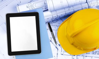 Dijital tablet ile helemet 