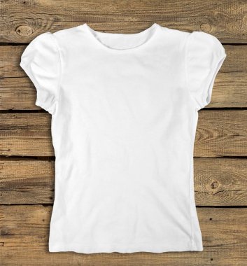 Kadın beyaz t-shirt