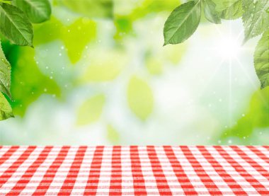 Garson için masa örtüsü