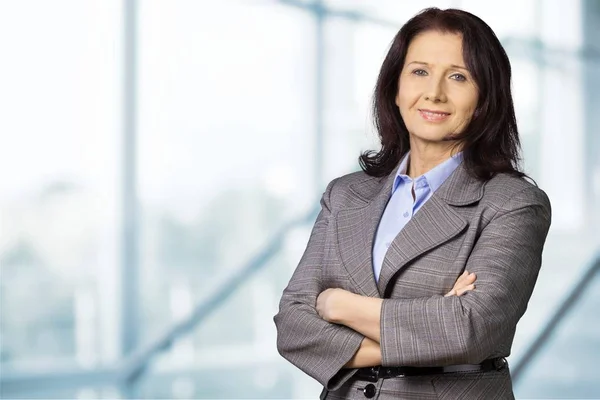 Portrait of a senior businesswoman — Stock Photo, Image