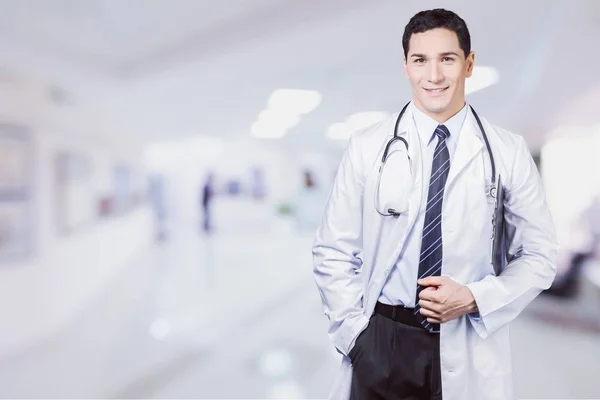 Handsome doctor portrait — Stock Photo, Image