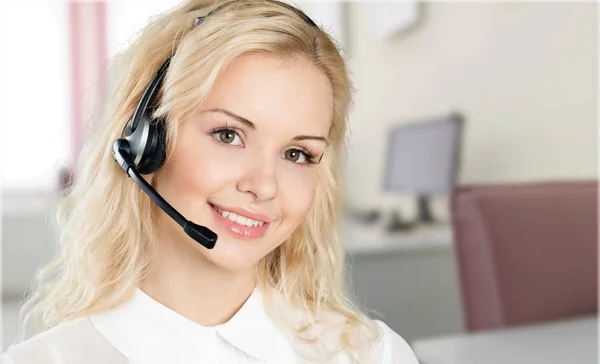 Phone service manager — Stock Photo, Image