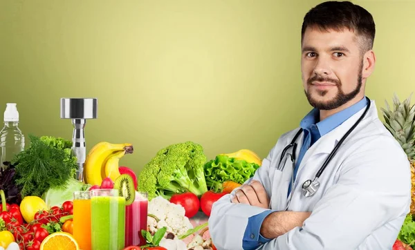 Young doctor with stethoscope — Stock Photo, Image