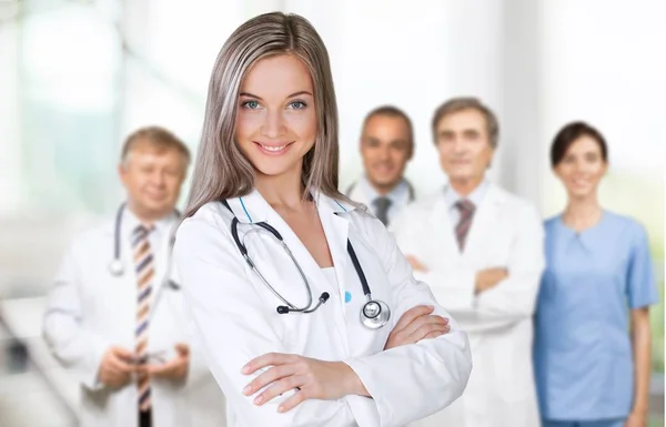 Doctors team together — Stock Photo, Image