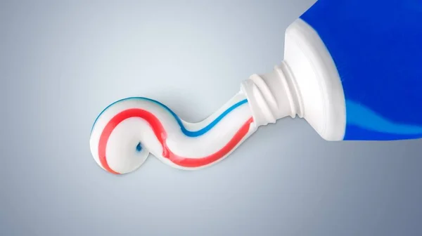 Tube of toothpaste close up — Stock Photo, Image